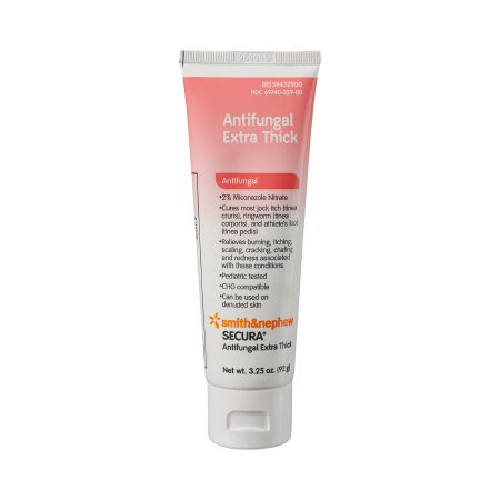 Smith & Nephew Antifungal Secura™ 2% Strength Cream 3-1/4 oz. Tube