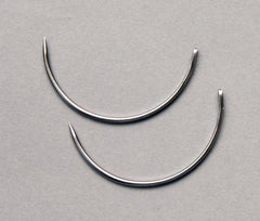 Aspen Surgical Products Suture Needle Richard-Allan® 1/2 Circle Taper Point Needle Mayo Catgut Type Size 6 Needle