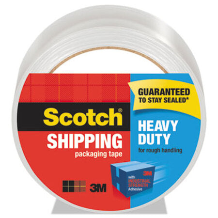 Scotch® 3850 Heavy-Duty Packaging Tape, 3" Core, 1.88" x 54.6 yds, Clear