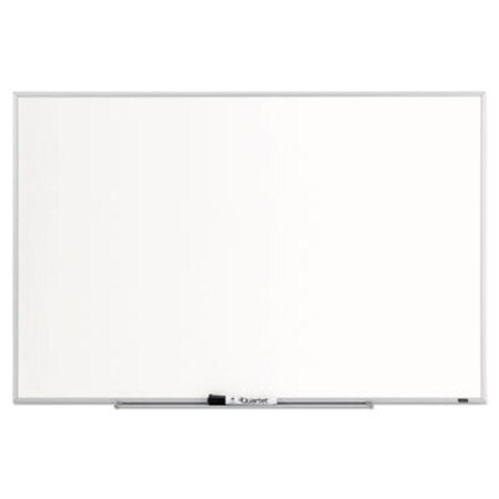Quartet® Dry Erase Board, Melamine Surface, 36 x 24, Silver Aluminum Frame
