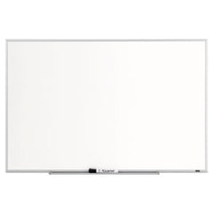 Quartet® Dry Erase Board, Melamine Surface, 36 x 24, Silver Aluminum Frame