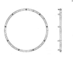 Invacare Wheelchair Composite Handrim For Veranda Wheelchair - M-894967-4521 - Each