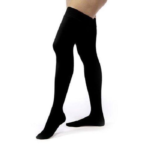 BSN Medical Compression Stocking JOBST Opaque Thigh High Medium Black Open Toe - M-1065865-4253 | Pair