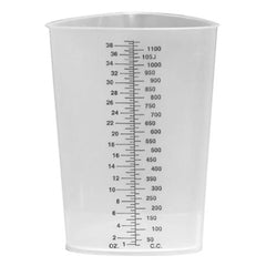 Plasti-Products Graduated Beaker Plasti-Grad® Triangular Polypropylene 1,200 mL