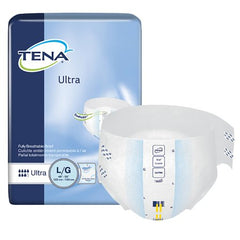 Essity HMS North America Inc Unisex Adult Incontinence Brief TENA® Ultra Large Disposable Moderate Absorbency - M-321487-3674 - Case of 2