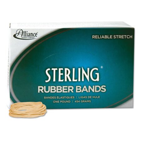 Alliance® Sterling Rubber Bands, Size 16, 0.03" Gauge, Crepe, 1 lb Box, 2,300/Box