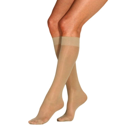 BSN Medical Compression Stocking JOBST® UltraSheer Knee High Large Sun Bronze Closed Toe