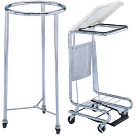 Blickman Hamper Stand Blickman Rolling Round Opening Open Top Without Lid - M-323387-4037 - Each