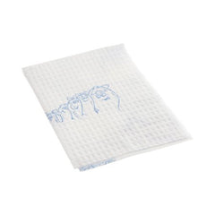 Tidi Products Procedure Towel Tidi® Choice 13 W X 18 L Inch White / Blue Cartoon Toes NonSterile
