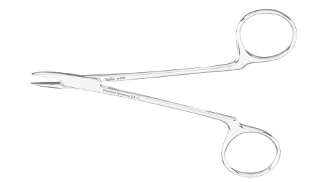 Miltex Splinter Forceps Miltex® Physicians 5 Inch Length OR Grade German Stainless Steel NonSterile NonLocking Finger Ring Handle Straight Pointed Tips - M-325099-3971 - Pair