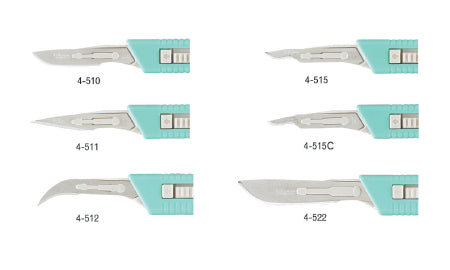 Scalpel Miltex® No. 21 Stainless Steel / Plastic Classic Grip Handle Sterile Disposable