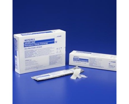 Cardinal Petrolatum Impregnated Dressing Vaseline™ 1 X 36 Inch Gauze Petrolatum Sterile