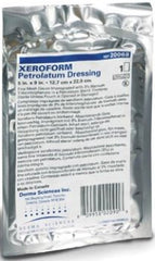 Derma Sciences Petrolatum Impregnated Dressing Xeroform® 1 X 8 Inch Gauze Bismuth Tribromophenate / Petrolatum Sterile