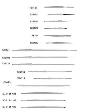 Conmed Electrosurgical Electrode 6 Inch Stainless Steel Flat Blade Disposable Sterile - M-329193-1483 - Case of 40