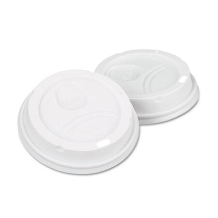 Dixie® White Dome Lid Fits 10-16oz Perfectouch Cups, 12-20oz Hot Cups, WiseSize, 500/CT