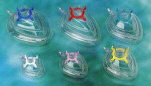 Teleflex LLC Anesthesia Mask Sure Seal® Elongated Style Infant Hook Ring