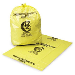 Medegen Medical Products LLC Chemo Waste Bag Medegen Medical Products 12 - 16 gal. Yellow Bag Polyethylene 25 X 34 Inch - M-331689-3321 - Case of 100