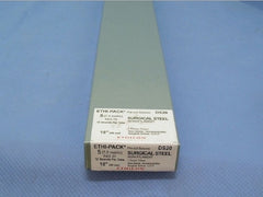 Suture without Needle ETHI-PACK Stainless Steel Nonabsorbable Uncoated Size 2 - 0 18 Inch Suture