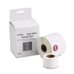 Dymo® Visitor Management Time-Expiring Name Badges, Adhesive, 2.25" x 4", 250/Box