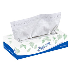 Kimberly Clark Surpass* Facial Tissue White 8 X 8-2/5 Inch 100 Count - M-333758-4672 - Case of 3000