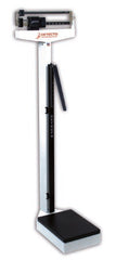 Detecto Scale Column Scale with Height Rod Detecto® Balance Beam Display 400 lbs. Capacity White Analog