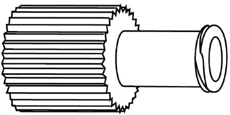 B. Braun Luer Cap Plastic Male and Female Adapters Blue Sterile