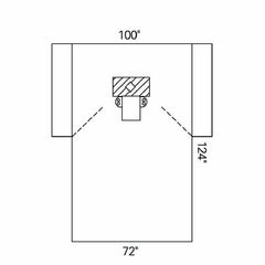 O&M Halyard Inc EENT Drape Thyroid Drape 100 W X 72 W X 124 L Inch Sterile
