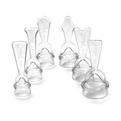 Mabis Healthcare Handled Circumcision Set PlastiBell® 5-1.1 cm, 7-1.2 cm, 8-1.3 cm, 3-1.4 cm, 1-1.5 cm, 1-1.7 cm Cellulose Acetate Butyrate Resin Sterile - M-335565-3836 - Box of 25