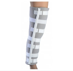 DJO Knee Splint ProCare® One Size Fits Most Stays and D-Ring Strap 29 Inch Circumference 10 Inch Length Left or Right Knee