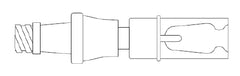 ICU Medical Y Connector LifeShield® - M-337610-3206 - Case of 50