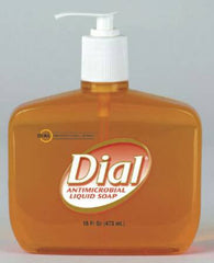 Lagasse Antimicrobial Soap Dial® Gold Liquid 16 oz. Pump Bottle Scented