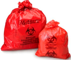 Medegen Medical Products LLC Biohazard Waste Bag Medegen Medical Products 7 - 10 gal. Red Bag Polyethylene 23 X 23 Inch - M-339814-1796 - Case of 500