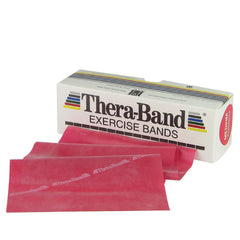 Fabrication Enterprises Exercise Resistance Band Thera-Band® Red 5 Inch X 6 Yard Light Resistance