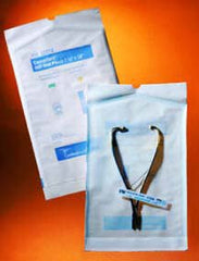 Cardinal Sterilization Pouch Ethylene Oxide (EO) Gas / Steam 7-1/2 X 13 Inch Transparent / White Self Seal Paper / Film