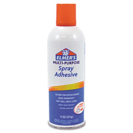 s® Multi-Purpose Spray Adhesive, 11 oz, Dries Clear