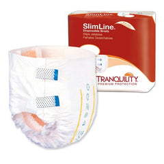 Principle Business Enterprises Unisex Adult Incontinence Brief Tranquility® Slimline® X-Large Disposable Heavy Absorbency - M-342308-4000 - Case of 72
