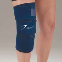 DeRoyal Knee Wrap DeRoyal® One Size Fits Most Hook and Loop Closure 16-1/2 Inch Circumference Left or Right Knee