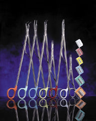 Teleflex Medical Adhesive Cartridge Style Ligating Clip Horizon™ Titanium Large Orange Clip 6 Clips