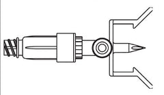 B. Braun Dispening Pin Mini Spike* - M-349479-1368 - Each