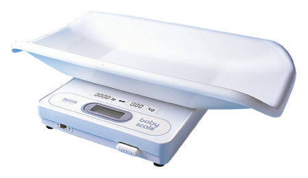 Tanita Baby Scale Digital Display 40 lbs. Capacity White AC Adapter / Battery Operated