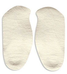 Hapad Comf-Orthotic® Insole Medium Wool Felt Beige Female 7-1/2 to 8-1/2