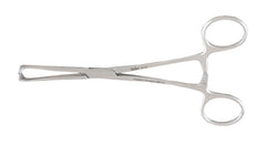 Miltex Tissue Forceps Miltex® Allis-Adair 6-1/2 Inch Length OR Grade German Stainless Steel NonSterile Ratchet Lock Finger Ring Handle Straight 9 X 10 Teeth - M-350655-4652 - Each