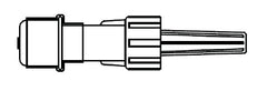 ICU Medical Injection Site - M-351280-4494 - Case of 100