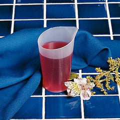 Patterson Medical Supply ADL Dysphagia Cup Nosey Cup 8 oz. Clear Plastic Reusable