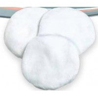 Derma Sciences Fluff Dressing American® White Cross Gauze 1-Ply 36 X 36 Inch Round Sterile