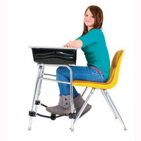 Standing Desk Conversion Kit with FootFidget Footrest