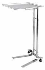 Pedigo Products Mayo Instrument Stand Mayo Tray U-Shaped Base 36 - 62 Inch 25 Inch
