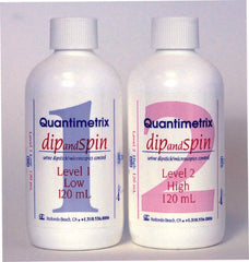 Quantimetrix Urine Chemistry Urinalysis Control Dip&Spin® Urinalysis / Microscopics 2 Levels 4 X 120 mL
