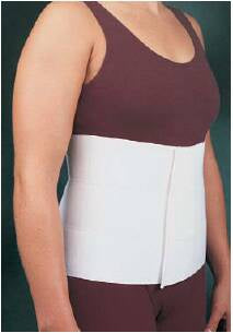 Bird & Cronin Abdominal Binder Comfor™ One Size Fits Most Hook and Loop Closure 42 to 62 Inch Waist Circumference 12 Inch Adult