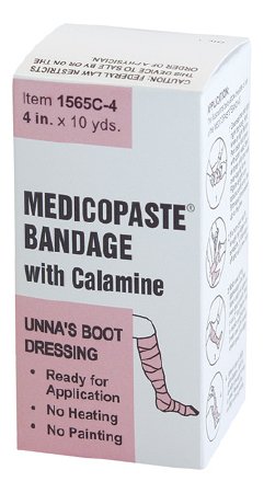 Graham-Field Unna Boot Medicopaste® 4 Inch X 10 Yard Gauze Zinc Oxide